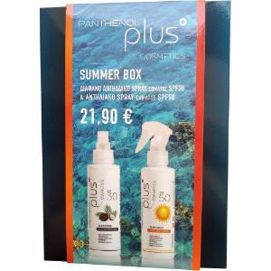 Panthenol Plus Summer Box Διάφανο Αντιηλιακό Spray Σώματος SPF30 125ml & Αντιηλιακό Spray Σώματος SPF50 125ml - 2666