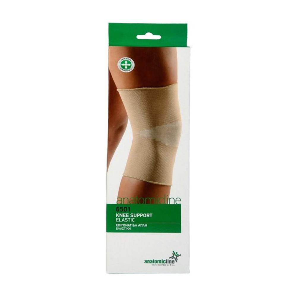 Anatomic line Knee Support Elastic -Ελαστική Επιγονατίδα απλή, 6501, Μέγεθος Μedium(M)