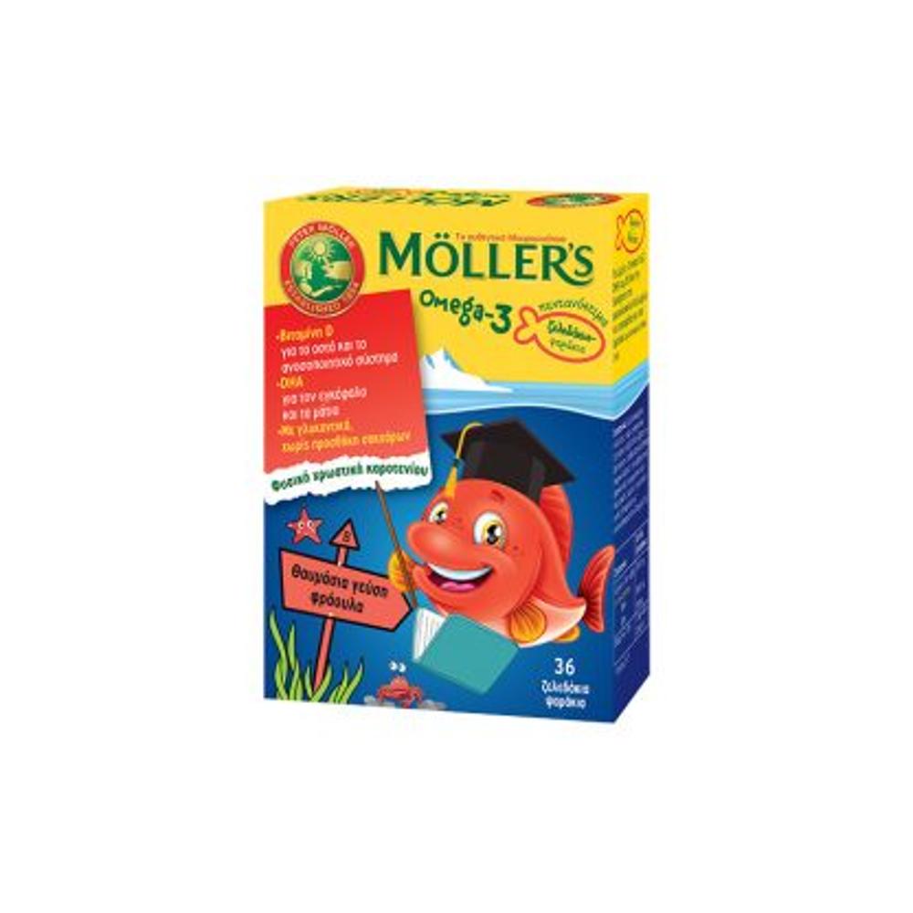 Moller’s Omega-3 Ζελεδάκια 36 Gummies