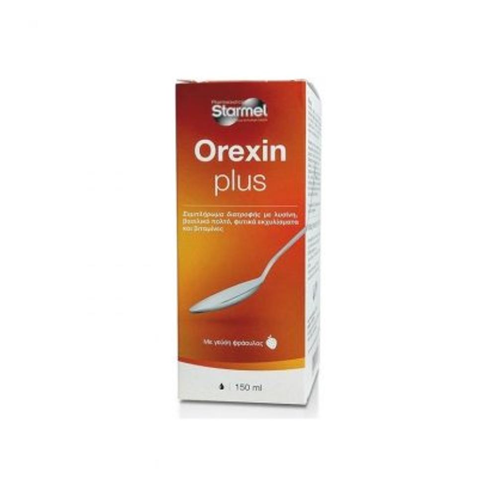 Starmel Orexin Plus Καταπολέμηση της Ανορεξίας & της Απώλειας Όρεξης 150ml