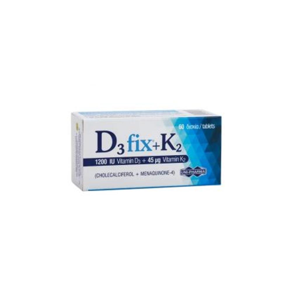 D3 Fix 1200IU & K2 45μg 60tabs