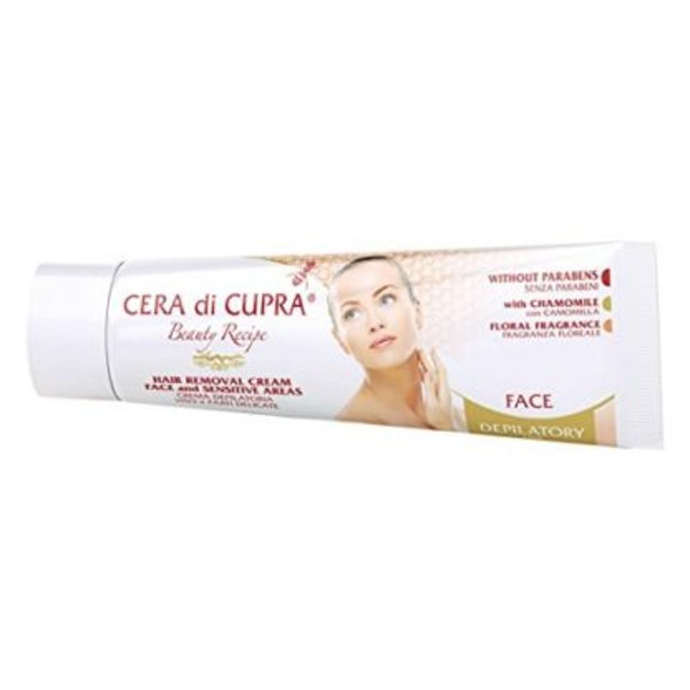 Cera Di Cupra Hair Removal Cream Face & Sensitive Areas Κρέμα Αποτρίχωσης για Πρόσωπο & Ευαίσθητες Περιοχές 50ml