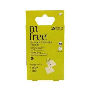 M-Free Aromatic Citronella Patches Αυτοκόλλητα Επιθέματα 18τμχ - 3575
