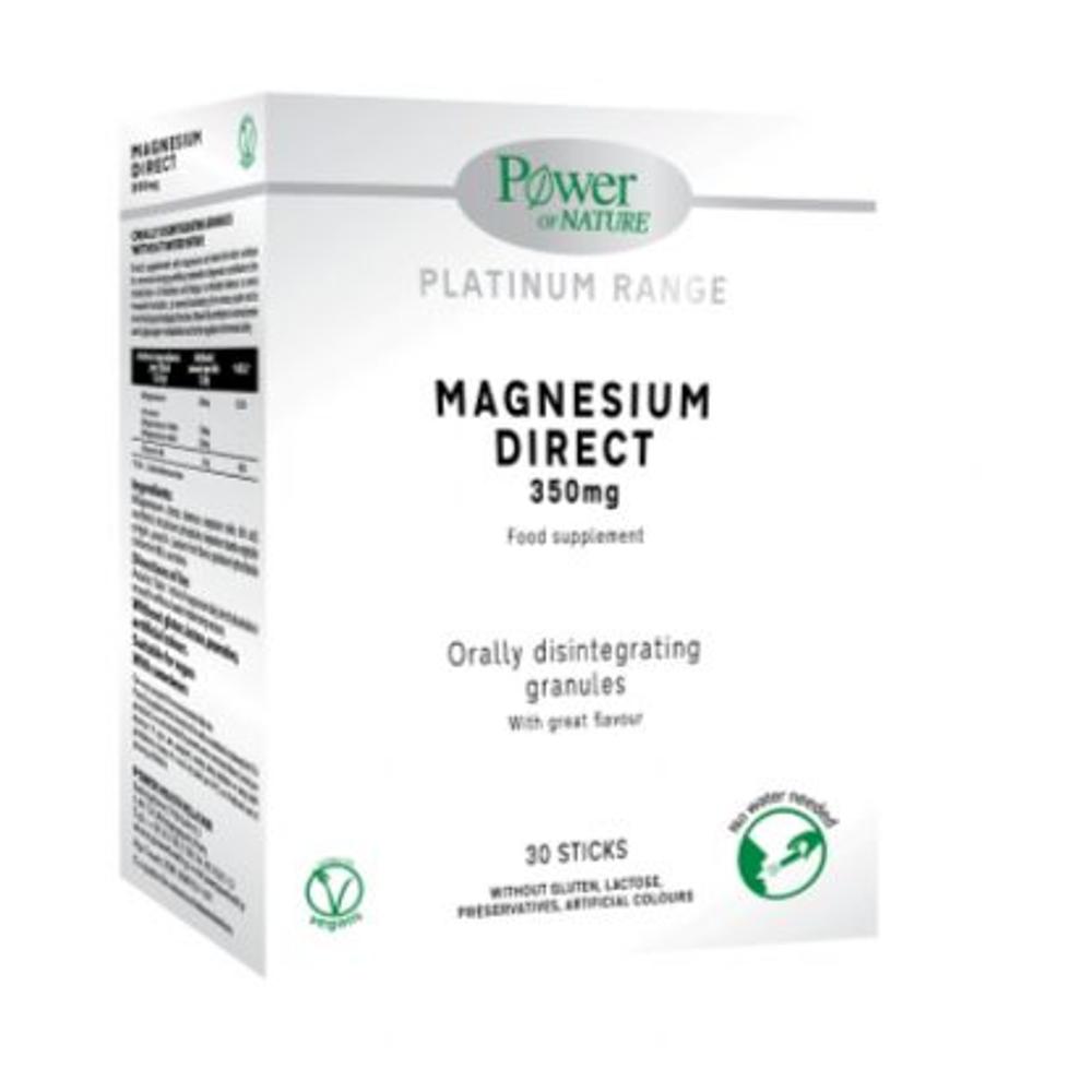 Power Health Platinum Range Magnesium Direct 350mg 30 Φακελίσκοι