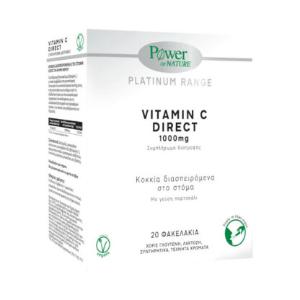 Power Health Platinum Range Vitamin C Direct 1000mg 20sticks. - 1227
