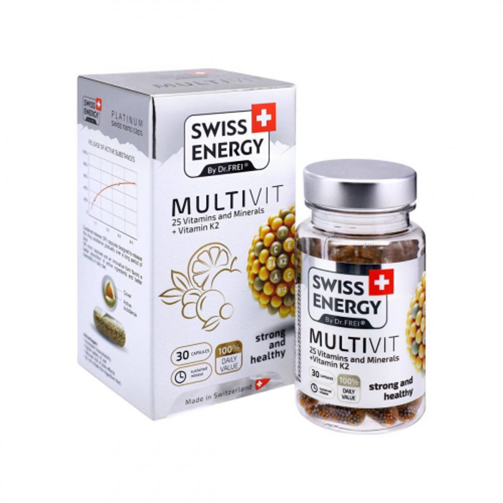 Swiss Energy Multivit x 30 Capsules