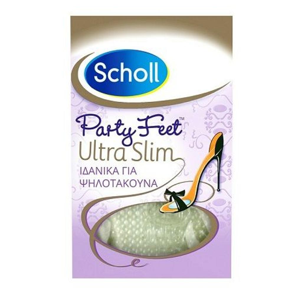 Scholl Party Feet Ultra Slim Πατάκια Από Τζελ, 2 τεμ