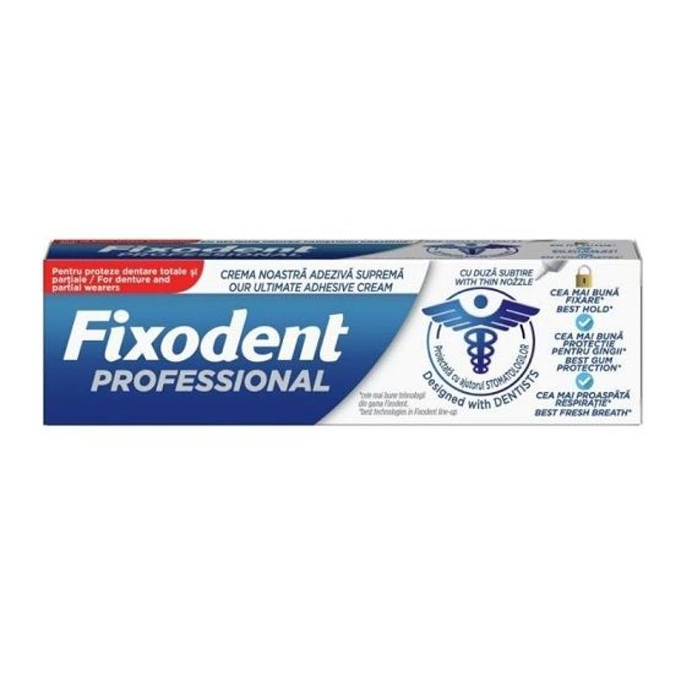 Fixodent Professional Στερεωτική Κρέμα για Tεχνητές Oδοντοστοιχίες 40gr