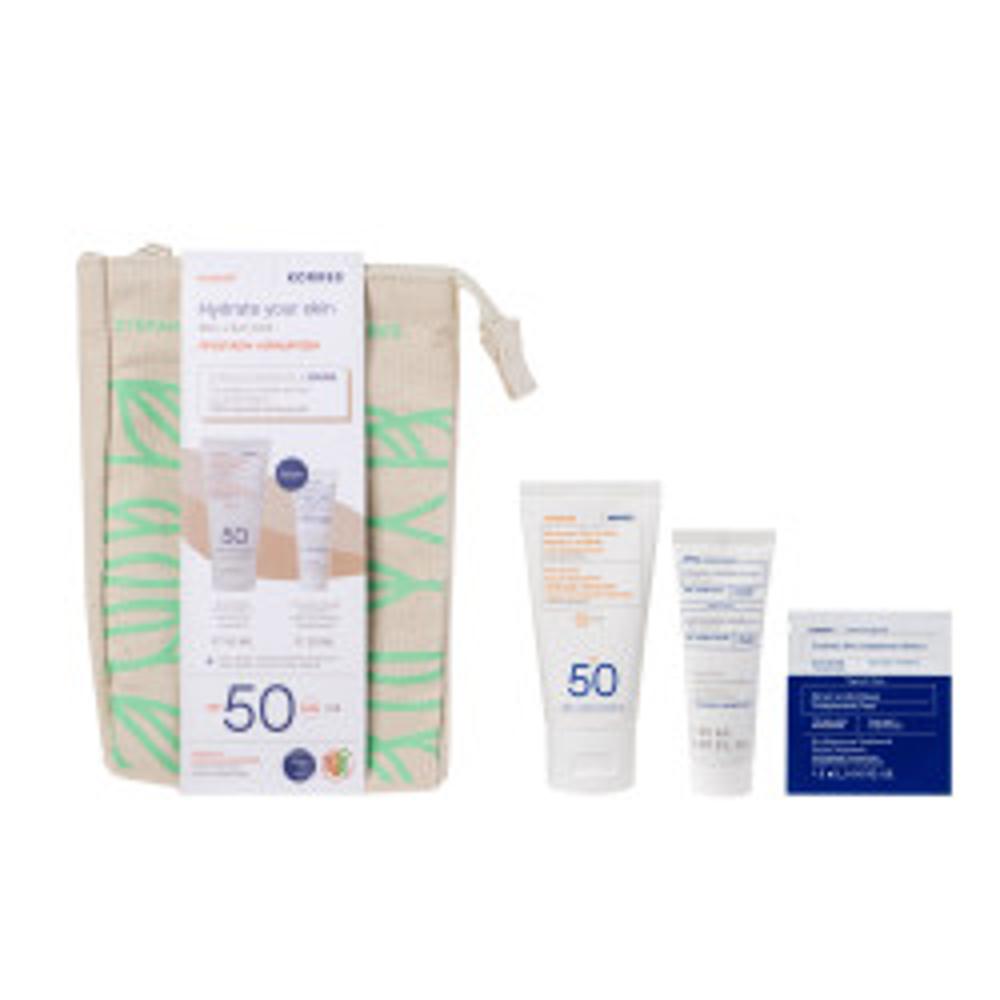 Korres Set Γιαούρτι Αντηλιακή Κρέμα Προσώπου Spf50 50ml & Δώρο Γιαούρτι Αφρώδης Κρέμα Καθαρισμού 20ml & Δώρο Γιαούρτι Serum Προσώπου 1.5ml