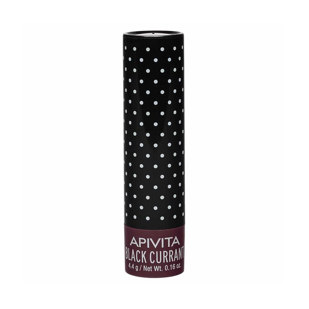 Apivita Black Currant Lip Care με Φραγκοστάφυλο,Μπορντό Φυσικό Χρώμα 4.4gr