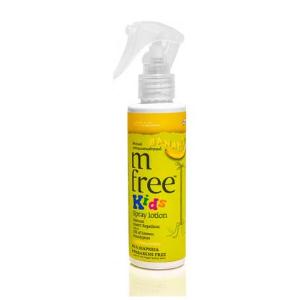 M Free Kids Natural Insect Repellent Spray Lotion - 2563