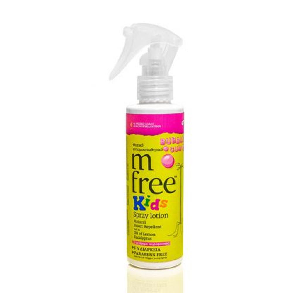 M Free Kids Natural Insect Repellent Spray Lotion