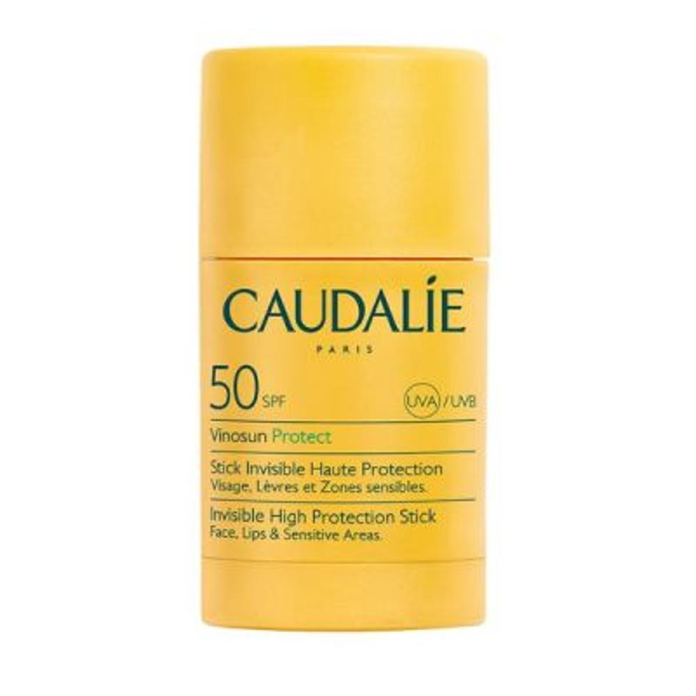 Caudalie Vinosun Protect Invisible Stick SPF50 Αντηλιακό Stick για Πρόσωπο, Χείλη & Ευαίσθητες Περιοχές, 15g