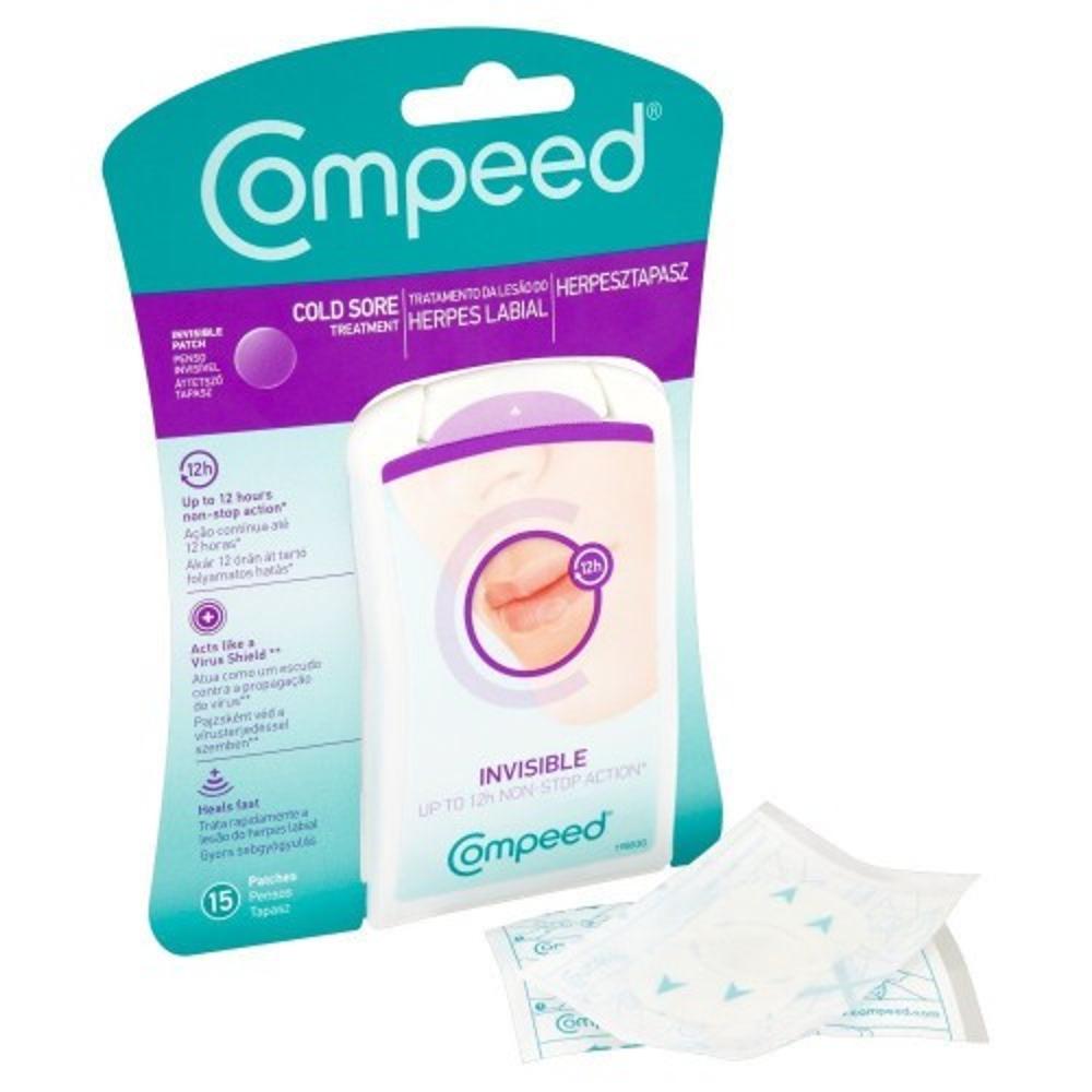 Compeed Invisible Cold Sore Patch 15τμχ