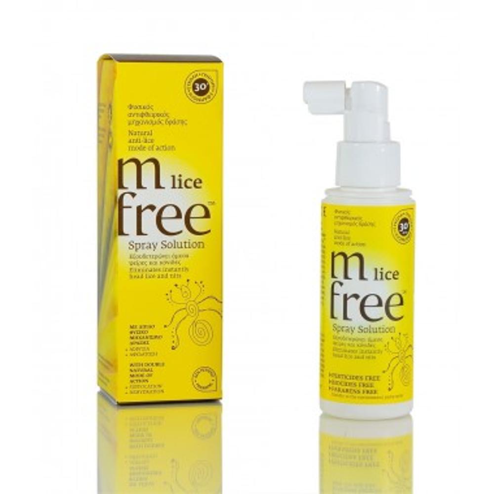 Mfree Lice Spray Solution 100ml