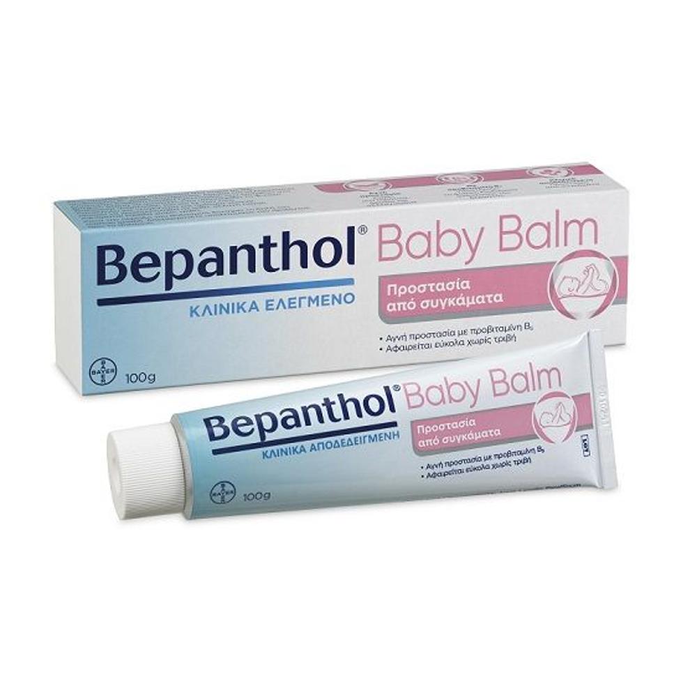 Bepanthol Baby Balm Αλοιφή για Διπλή Προστασία & Ανακούφιση από Συγκάματα στα Μωρά, 100gr