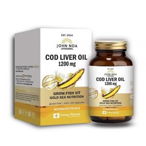 John Noa Liposomal Cod Liver Oil 1200mg 40 Κάψουλες - 4109