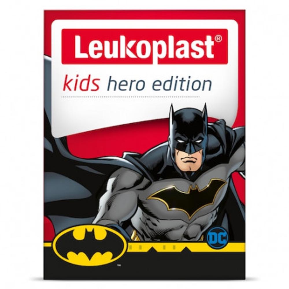 Leukoplast Kids Hero Edition Batman Παιδικά Αυτοκόλλητα Επιθέματα για Μικροτραυματισμούς σε 2 Mεγέθη, 12τεμ