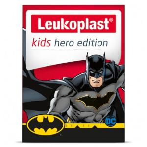 Leukoplast Kids Hero Edition Batman Παιδικά Αυτοκόλλητα Επιθέματα για Μικροτραυματισμούς σε 2 Mεγέθη, 12τεμ - 2463