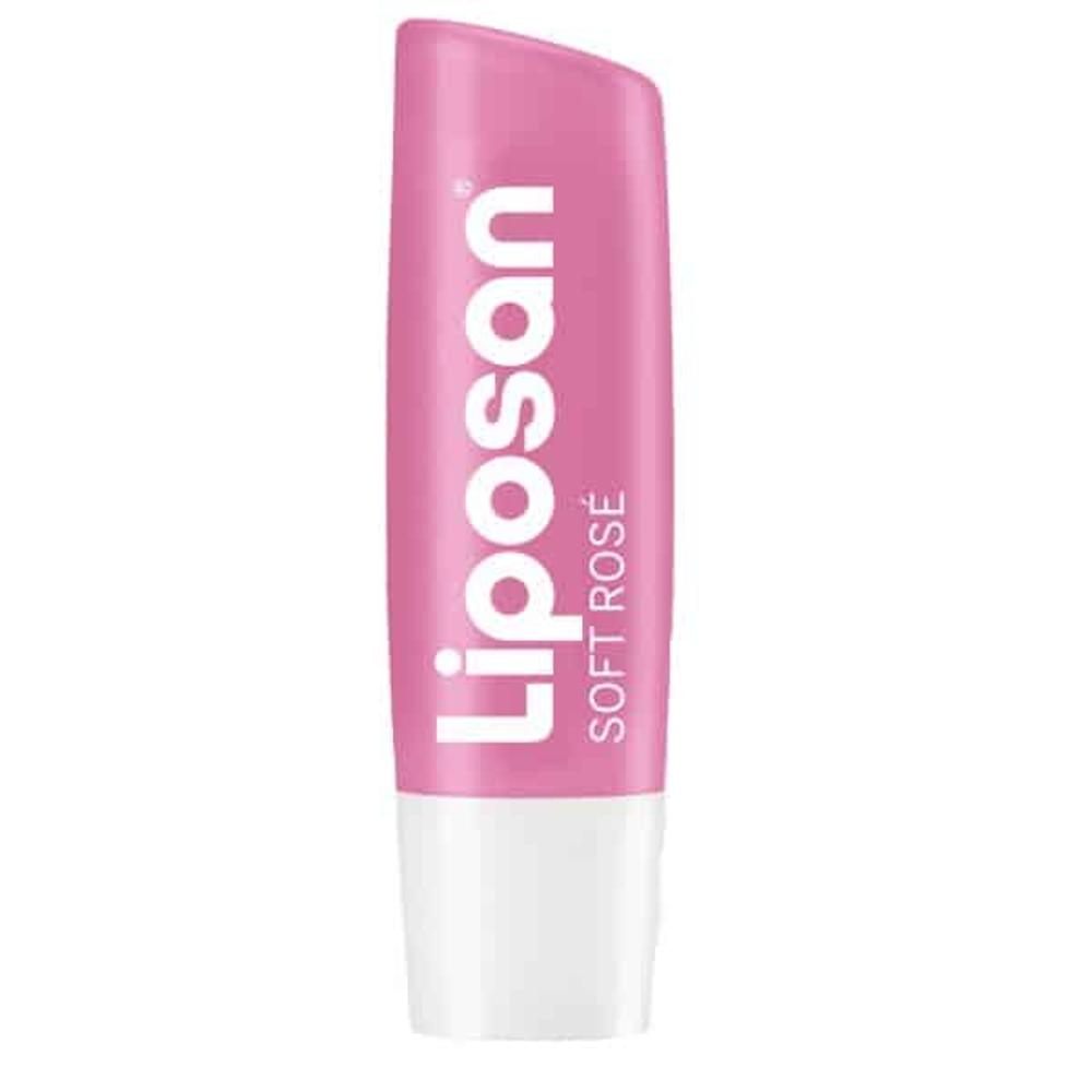 Liposan Soft Rose Caring Lip Balm Ενυδατικό Χειλιών για 24ωρη Ενυδάτωση, 4.8gr