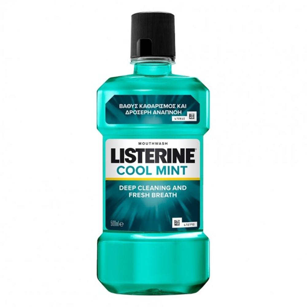 Listerine Cool Mint Στοματικό Διάλυμα, 500ml