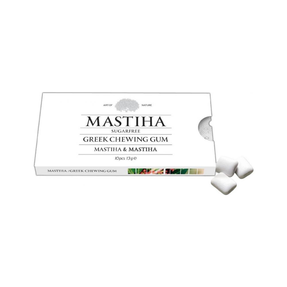 Mastiha Shop Chewing Gum Mastiha & Mastiha Oil 10pcs (Τσίχλες με Μαστίχα Χίου & Έλαιο Μαστίχας)