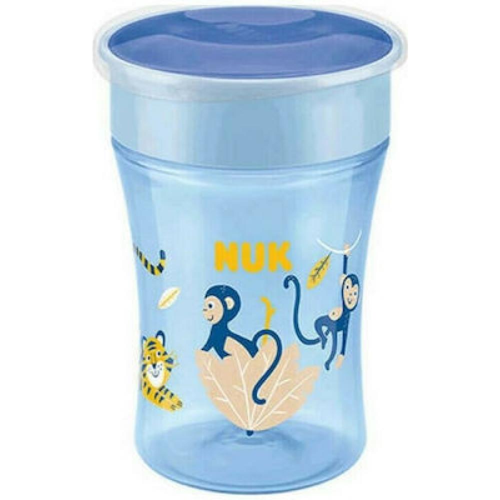 Nuk Evolution Magic Cup Εκπαιδευτικό Ποτηράκι 360° 8m+ Μπλε, 230ml