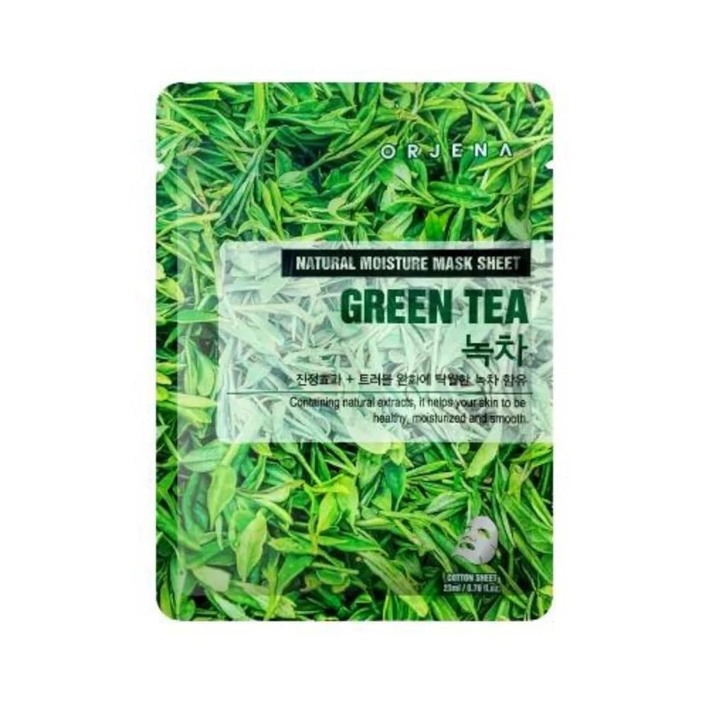 Orjena Natural Moisture Mask Sheet Green Tea – 23 ml