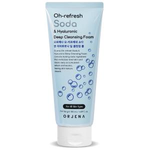 Orjena Oh-Refresh Soda & Hyaluronic Deep Cleansing Foam – 180 ml - 5180