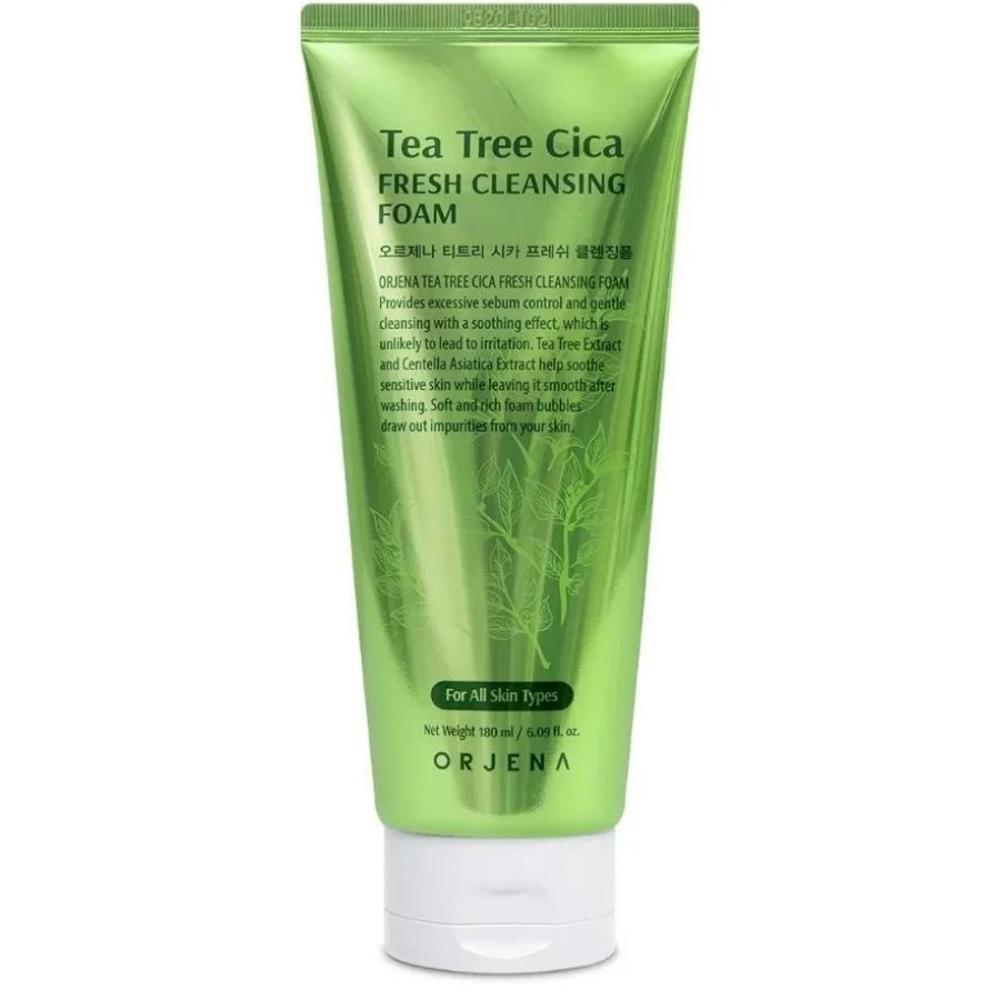 Orjena Tea Tree Cica Fresh Cleansing Foam – 180 ml