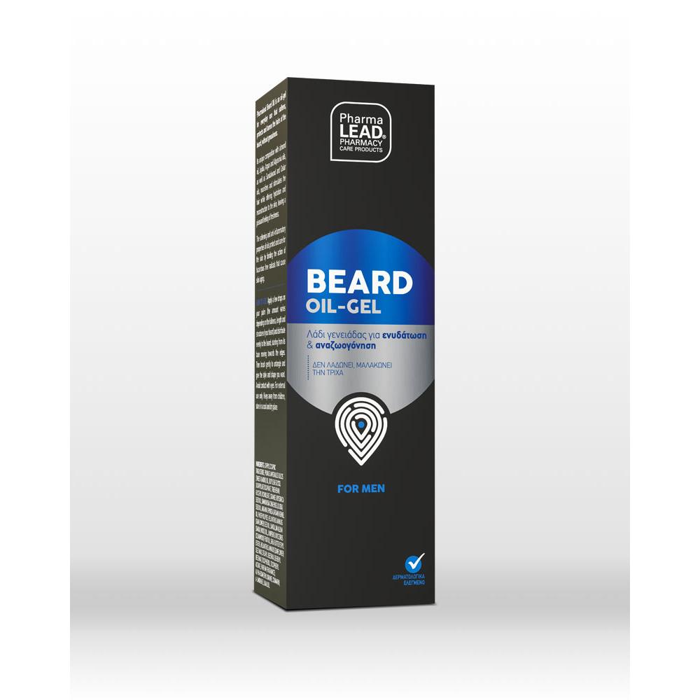 Pharmalead Beard Oil-Gel for Men Λάδι-Τζελ Γενειάδας, 30ml