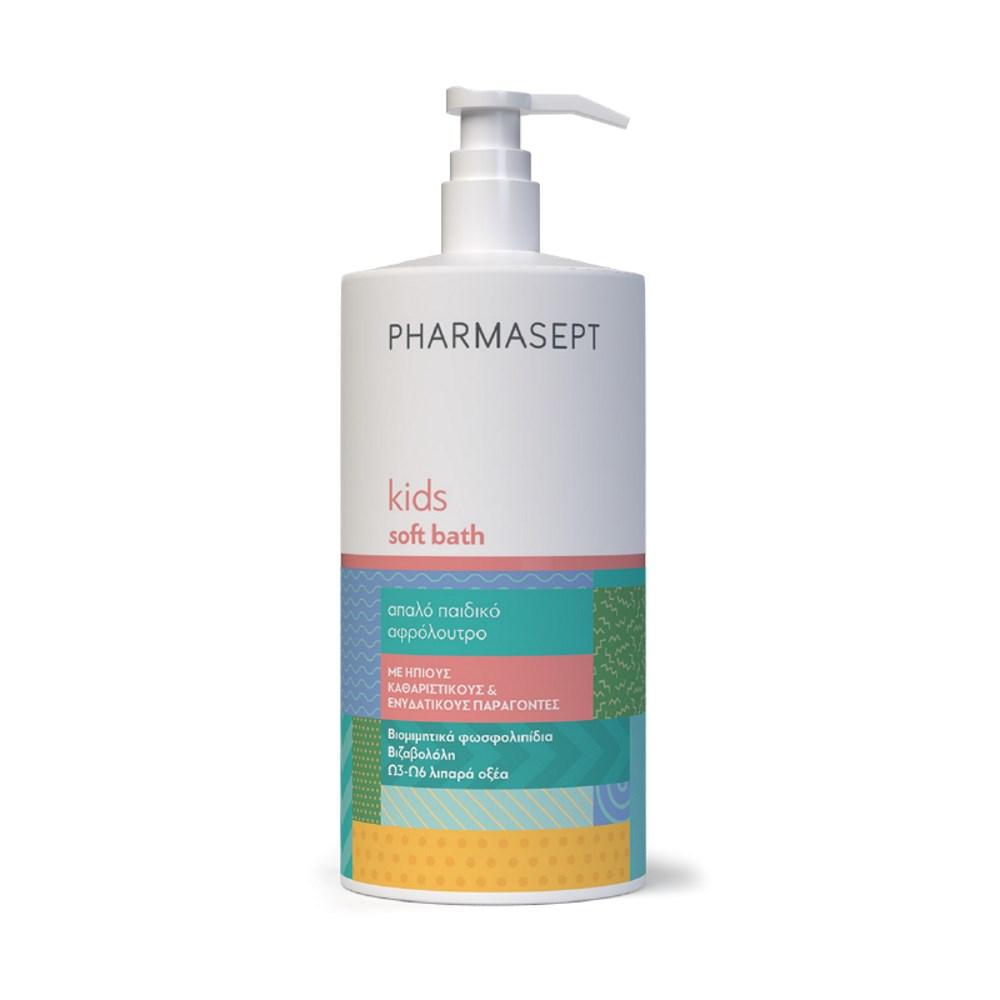 Pharmasept Kids Soft Bath 1lt (Απαλό Παιδικό Αφρόλουτρο)