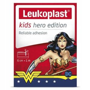 Leukoplast Kids Hero Edition Wonderwoman Παιδικό Επίθεμα (6cm x 1m), 1τεμ - 2495