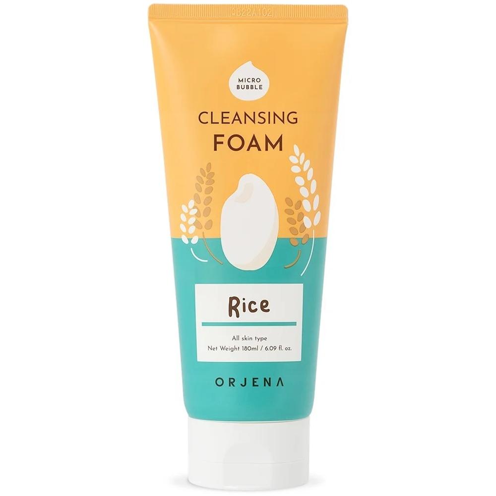 Orjena Smile Day Cleansing Foam Rice – 180 ml