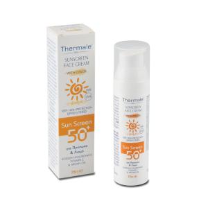 Thermale Sunscreen Face Cream with color - 3779
