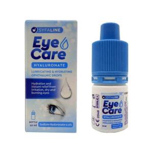 Syfaline Eye Care Hyaluronate Drops Οφθαλμικές Σταγόνες με Υαλουρονικό Οξύ για Ξηροφθαλμία 10ml - 3462