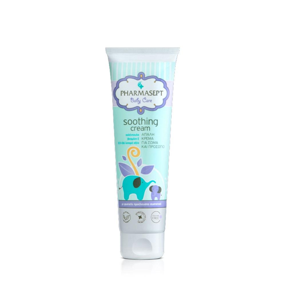 Pharmasept Baby Care Soothing Cream 150ml (Βρεφική Ενυδατική Κρέμα για Σώμα & Πρόσωπο)