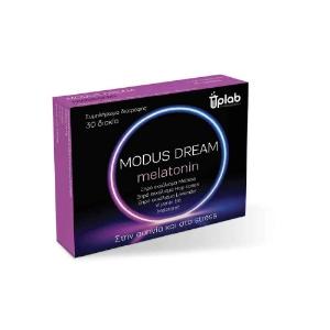 Uplab Modus Dream Melatonin 30tabs (Συμπλήρωμα Διατροφής με Μελατονίνη για την Αντιμετώπιση της Αϋπνίας) + ΔΩΡΟ Αφρός Άρνικας 35ml - 2299