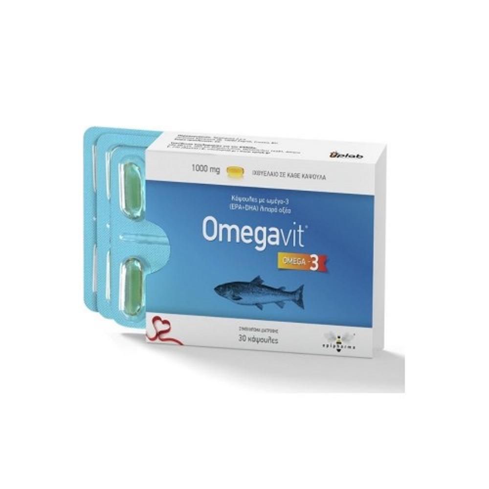 Coenzyme Q10 + Δώρο Omegavit Ω-3 30 caps