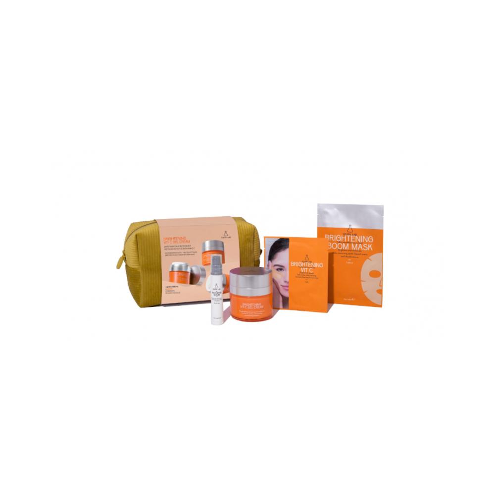 Youth Lab Set Brightening Vit-C Gel Cream 50 ml + Δώρο 3 Προϊόντα σε Ειδικό Μέγεθος