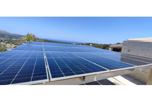 Installation of photovoltaic station with an installed capacity of 10,44 kWp in Rethymno prefecture