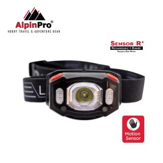  Φακός Κεφαλής AlpinPro Αδιάβροχος Sensor R+ 