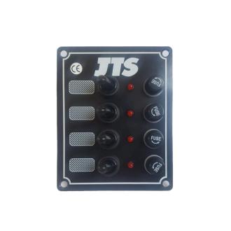 Πίνακας JTS 12Volt στεγανός 4 διακόπτες