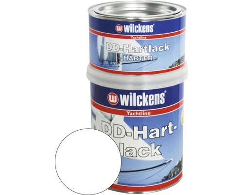 Χρώμα δύο συστατικών Wilckens DD- Hartlack 0,75ml λευκό