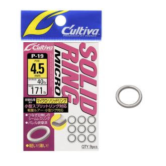Κρικάκια Owner Cultiva Solid Ring 4.5mm