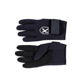 Γάντια Xifias neopren/δέρμα/velcro 2.5mm μαύρο, xxlarge