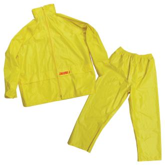 Lalizas Αδιάβροχο Παντελόνι & Σακάκι με κουκούλα, κίτρινο