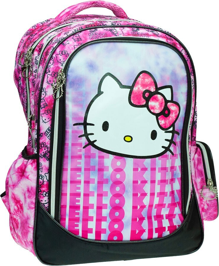 ΤΣΑΝΤΑ ΔΗΜΟΤΙΚΟΥ HELLO KITTY TIE DYE 46x35x20cm GIM 335-71031