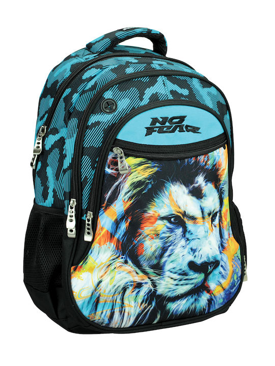 BACK ME UP ΣΑΚΙΔΙΟ ΟΒΑΛ ΔΗΜΟΤΙΚΟΥ NO FEAR FLUO LION 348-45031