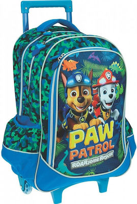 Gim Paw Patrol Σχολική Τσάντα Τρόλεϊ Δημοτικού σε Μπλε χρώμα Μ35 x Π15 x Υ46εκ 334-38074